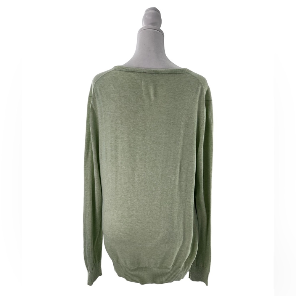 J. Crew V-Neck Cotton Sweater - Picture 2 of 10